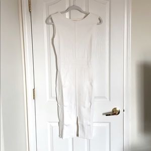 White MIDI Bodycon